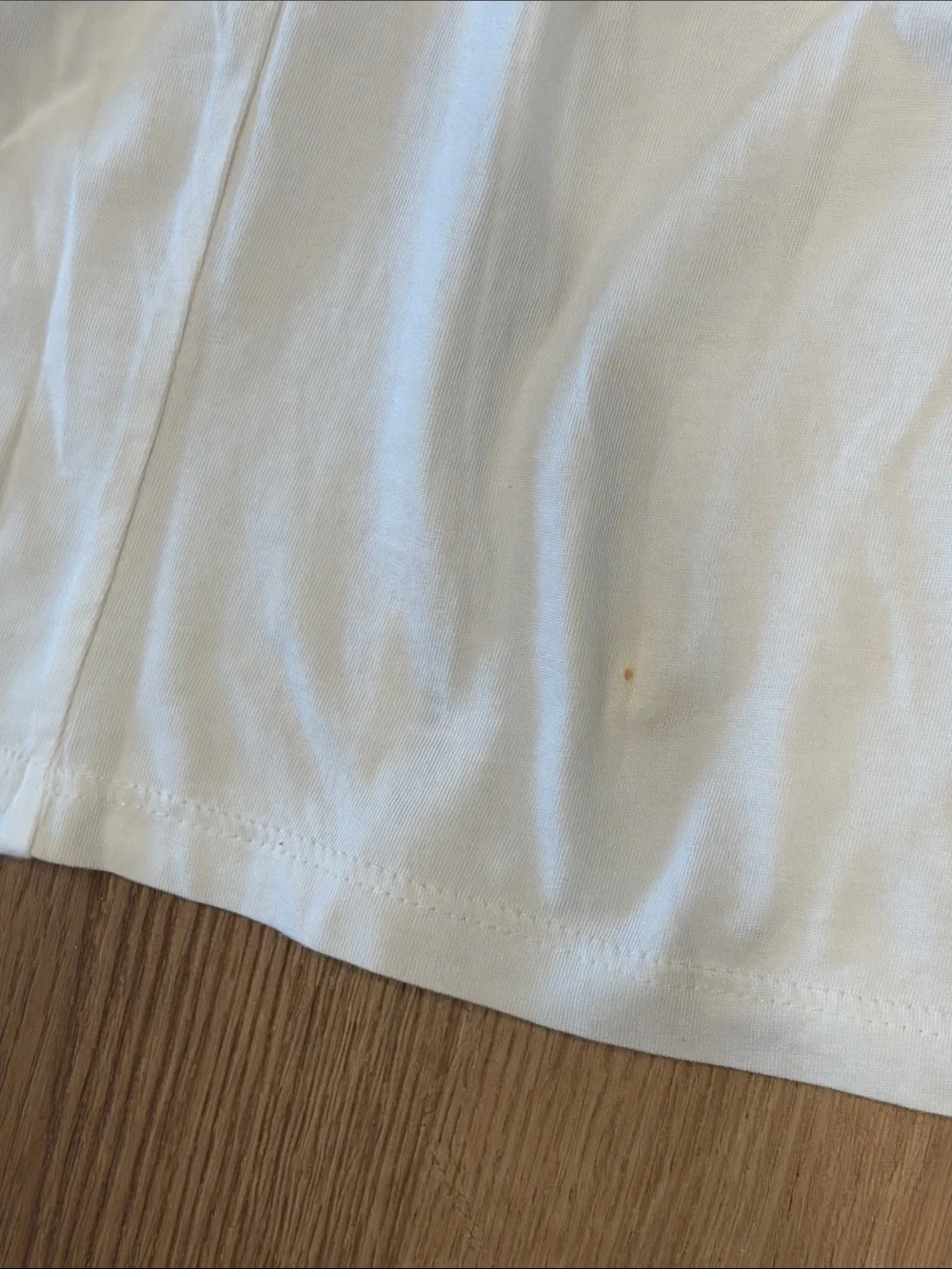 J Crew Lace-trim puff-sleeve shirt in broken-in jersey
